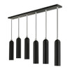 Livex Lighting 6 Lt Shiny Black Linear Pendant - 46757-68