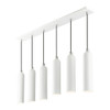 Livex Lighting 6 Lt Shiny White Finish  Linear Pendant - 46757-69