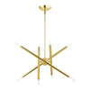 Livex Lighting 8 Lt Polished Brass Chandelier - 46774-02