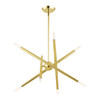 Livex Lighting 8 Lt Polished Brass Chandelier - 46774-02