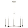 Livex Lighting 5 Lt Brushed Nickel Chandelier - 46885-91