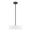 Livex Lighting 4 Lt Black Chandelier - 46923-04