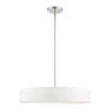 Livex Lighting 4 Lt Brushed Nickel Chandelier - 46924-91