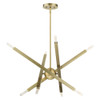 Livex Lighting 8 Lt Antique Brass Chandelier - 46985-01