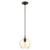 Livex Lighting 1 Lt English Bronze Mini Pendant - 49089-92