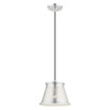 Livex Lighting 1 Lt Brushed Aluminum Mini Pendant - 49096-66