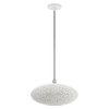 Livex Lighting 1 Lt White Pendant - 49102-03