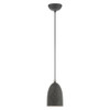 Livex Lighting 1 Lt Bronze Pendant - 49107-76