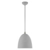 Livex Lighting 1 Lt Nordic Gray Pendant - 49109-80