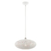 Livex Lighting 3 Lt White Pendant - 49184-03