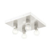 Livex Lighting 4 Lt Brushed Nickel Ceiling Mount - 49217-91