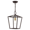 Livex Lighting 1 Lt Bronze Convertible Lantern - 49432-07