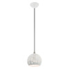 Livex Lighting 1 Lt White Pendant - 49541-03