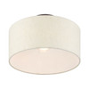 Livex Lighting 1 Lt English Bronze  Semi Flush - 49809-92