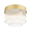 Livex Lighting 4 Lt Soft Gold Flush Mount - 49827-33