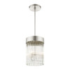 Livex Lighting 3 Lt Brushed Nickel Chandelier - 49828-91