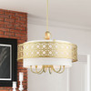 Livex Lighting 7 Lt Soft Gold Pendant Chandelier - 49866-33