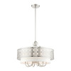 Livex Lighting 7 Lt Soft Gold Pendant Chandelier - 49866-91