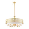 Livex Lighting 9 Lt Soft Gold Pendant Chandelier - 49867-33