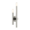 Livex Lighting 2 Lt Brushed Nickel Ada Double Sconce - 49992-91