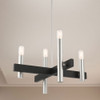 Livex Lighting 4 Lt Brushed Nickel Chandelier - 49994-91