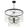 Livex Lighting 5 Lt Black Pendant Chandelier - 51065-04