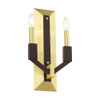 Livex Lighting 2 Lt Satin Brass  Ada Double Sconce - 51162-12