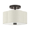 Livex Lighting 2 Lt English Bronze  Semi Flush - 58061-92