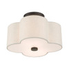 Livex Lighting 2 Lt English Bronze  Semi Flush - 58062-92