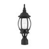 Livex Lighting 1 Lt Textured Black  Outdoor Post Top Lantern - 7522-14
