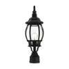 Livex Lighting 1 Lt Textured Black  Outdoor Post Top Lantern - 7522-14