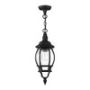 Livex Lighting 1 Lt Textured Black  Outdoor Pendant Lantern - 7523-14