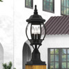 Livex Lighting 3 Lt Textured Black  Outdoor Post Top Lantern - 7526-14