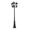 Livex Lighting 3 Lt Textured Black Outdoor Post Light - 7553-14