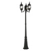 Livex Lighting 3 Lt Textured Black  Outdoor Post Light - 7710-14