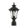 Livex Lighting 1 Lt Textured Black Outdoor Post Top Lantern - 7855-14