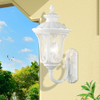 Livex Lighting 3 Lt Textured White Outdoor Wall Lantern - 7856-13