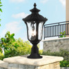 Livex Lighting 3 Lt Textured Black Outdoor Post Top Lantern - 7859-14