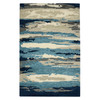 Amer Rugs Abstract Gunter ABS-4 Blue Hand-Tufted Area Rugs