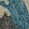 Amer Rugs Abstract Gunter ABS-4 Blue Hand-Tufted Area Rugs