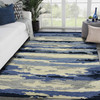 Amer Rugs Abstract Gunter ABS-7 Navy Hand-Tufted Area Rugs
