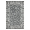 Amer Rugs Berlin Oxbow BER-5 Dark Gray Hand-Hooked Area Rugs