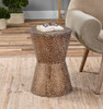 Uttermost Cutler Drum Shaped Accent Table