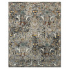 Amer Rugs Bristol Kriotra BRS-43 Deep Silver/Gold Hand-Knotted Area Rugs