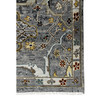 Amer Rugs Bristol Kriotra BRS-43 Deep Silver/Gold Hand-Knotted Area Rugs