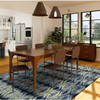 Amer Rugs Hermitage Dessavie HRM-9 Blue Sapphire Hand-Knotted Area Rugs