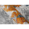 Amer Rugs Montana Joanna MON-10 Orange/Blue Power-Loomed Area Rugs