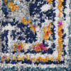 Amer Rugs Montana Myro MON-13 Blue/Orange Power-Loomed Area Rugs