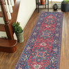 Amer Rugs Myra Farrah MYR-8 Red/Blue Power-Loomed Area Rugs