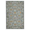 Amer Rugs Romania Pecos ROM-5 Gray/Orange Hand-Hooked Area Rugs